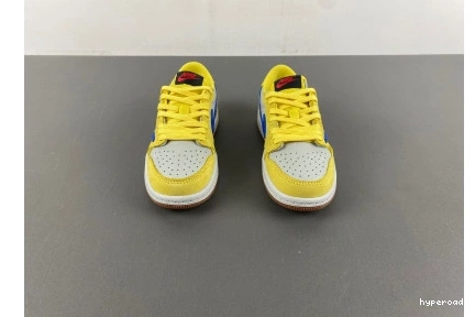 Hyperoad x (KIDS)Travis Jordan Fragment Scott Air 1 Low x OG 0804
